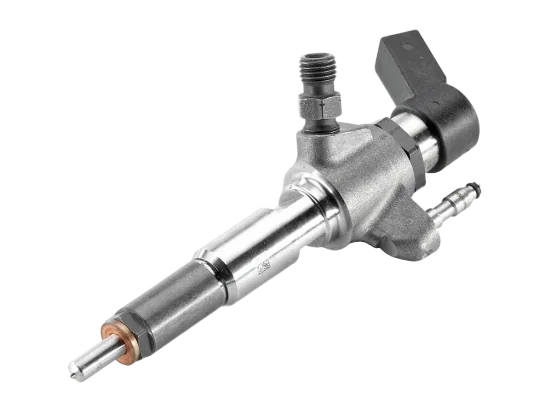 Injector diesel cu racorduri și conector electric